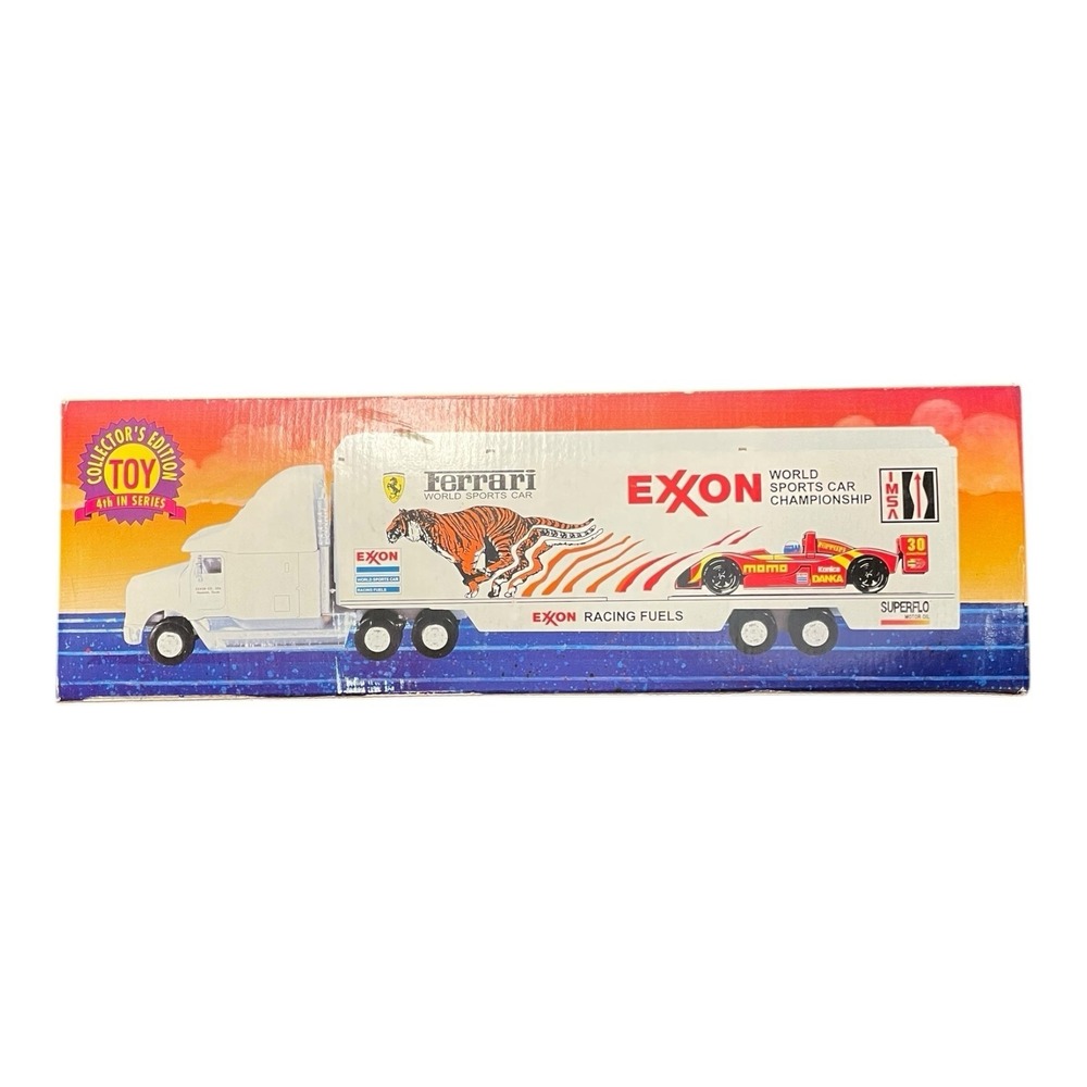 Exxon 1995 Toy Race Car Carrier 4th In Series‎